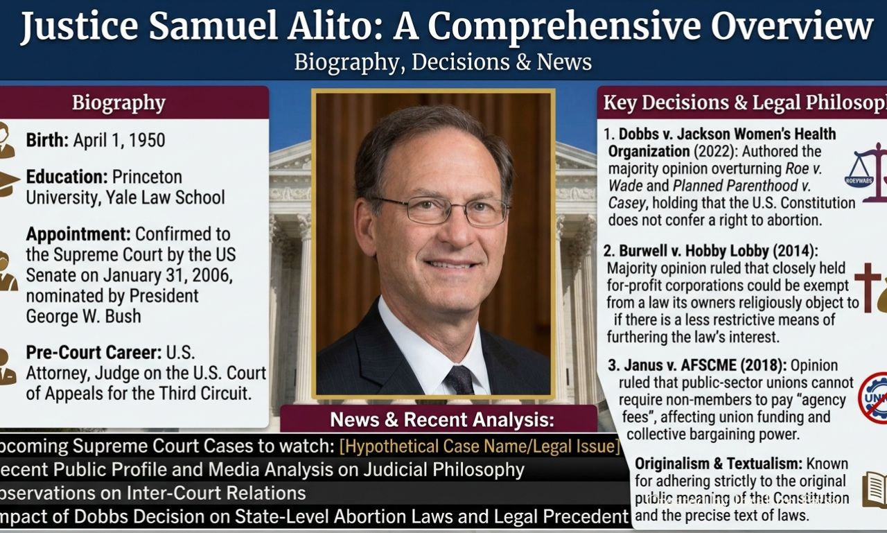 Samuel Alito: Biography, Decisions & News