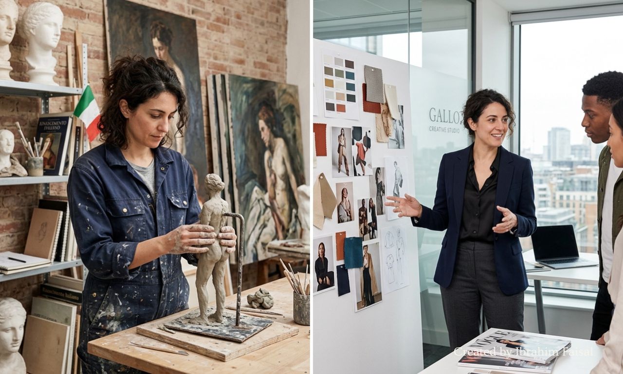 Portrait of Melina Gallo at a public event